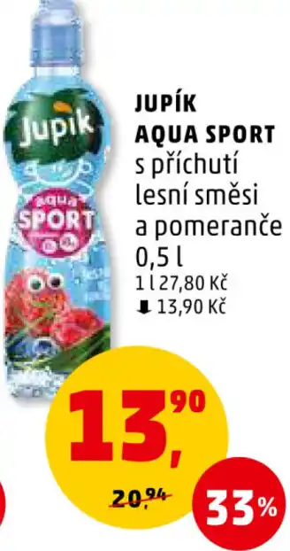 Penny Market JUPÍK AQUA SPORT 0.5L nabídka