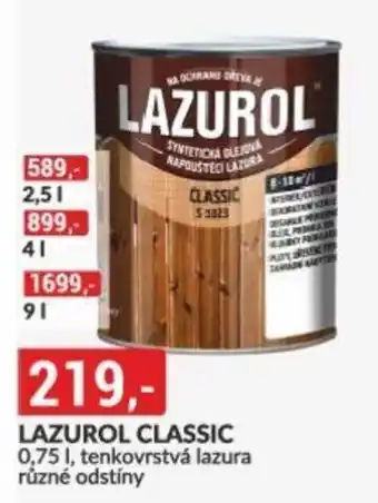 Baumax LAZUROL CLASSIC nabídka