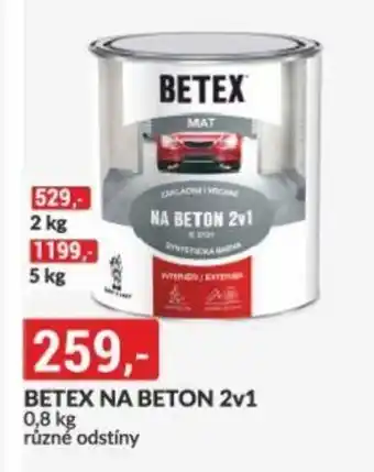 Baumax BETEX NA BETON 2v1 nabídka