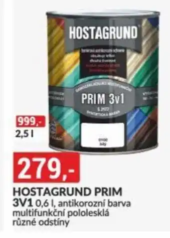 Baumax HOSTAGRUND PRIM 3V1 nabídka