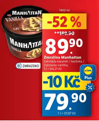 Lidl Zmrzlina Manhattan nabídka