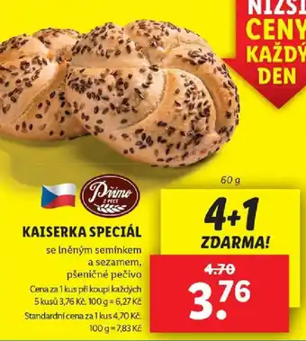 Lidl KAISERKA SPECIÁL nabídka