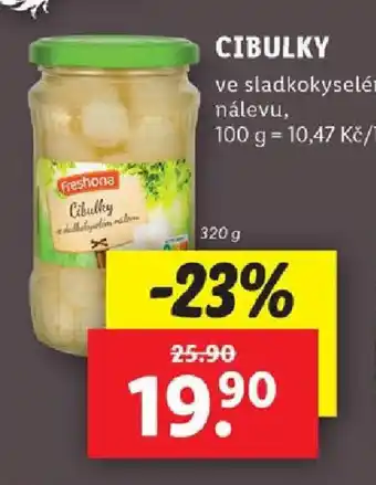 Lidl CIBULKY nabídka