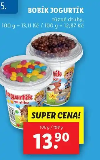 Lidl BOBÍK JOGURTÍK nabídka