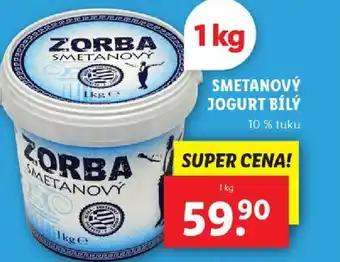 Lidl SMETANOVÝ JOGURT BÍLÝ nabídka