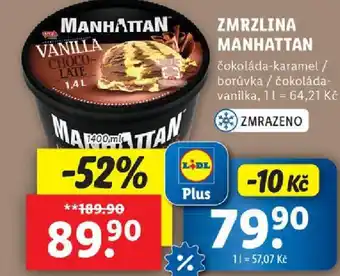 Lidl ZMRZLINA MANHATTAN nabídka