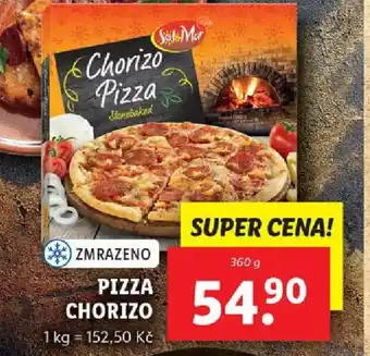 Lidl PIZZA CHORIZO nabídka