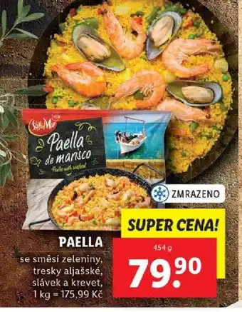 Lidl PAELLA nabídka