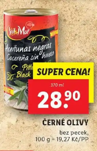 Lidl ČERNÉ OLIVY nabídka