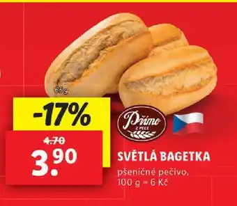 Lidl SVĚTLÁ BAGETKA nabídka