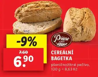 Lidl CEREÁLNÍ BAGETKA nabídka
