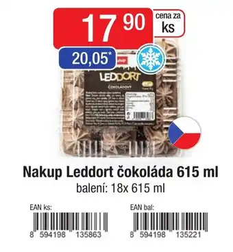 Qanto Nakup Leddort čokoláda 615 ml nabídka