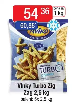 Qanto Vlnky Turbo Zig Zag 2,5 kg nabídka