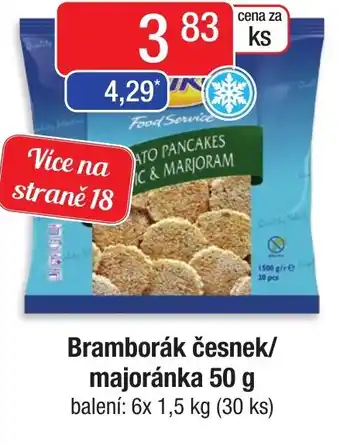 Qanto Bramborák česnek/ majoránka 50 g nabídka