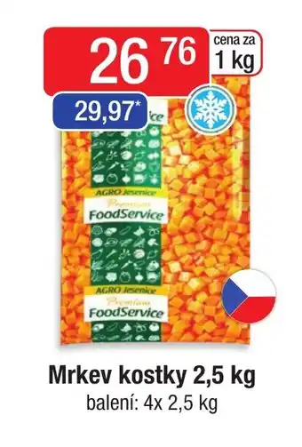 Qanto Mrkev kostky 2,5 kg nabídka