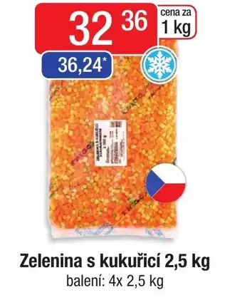 Qanto Zelenina s kukuřicí 2,5 kg nabídka