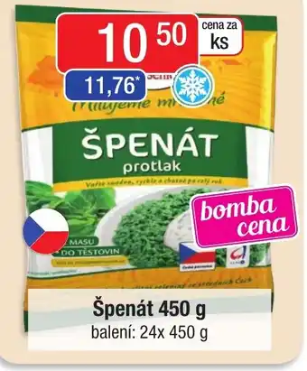 Qanto Špenát 450 g nabídka