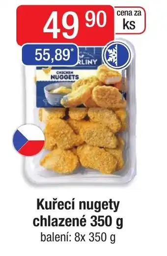 Qanto Kuřecí nugety chlazené 350 g nabídka