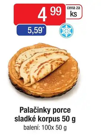 Qanto Palačinky porce sladké korpus 50 g nabídka