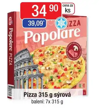 Qanto Pizza 315 g sýrová nabídka