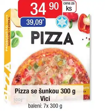 Qanto Pizza se šunkou 300 g Vici nabídka