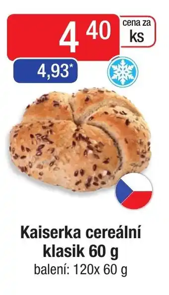 Qanto Kaiserka cereální klasik 60 g nabídka