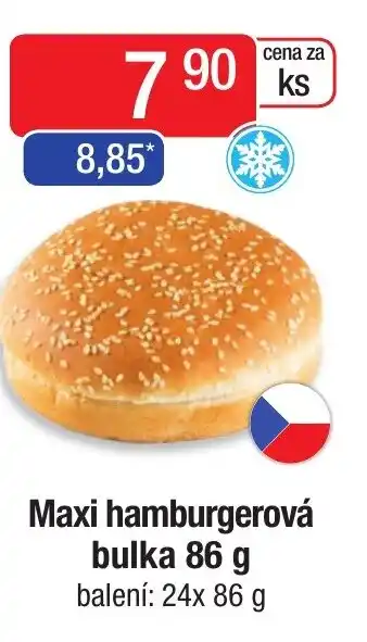 Qanto Maxi hamburgerová bulka 86 g nabídka