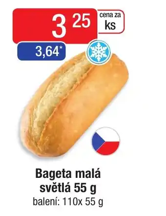 Qanto Bageta malá světlá 55 g nabídka