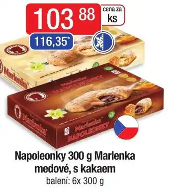 Qanto Napoleonky 300 g Marlenka medové, s kakaem nabídka