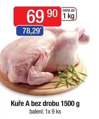 Qanto Kuře A bez drobu 1500 g nabídka