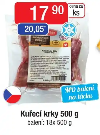 Qanto Kuřecí krky 500 g nabídka