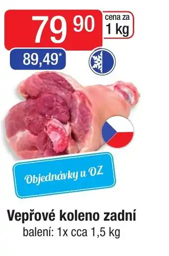 Qanto Vepřové koleno zadní nabídka