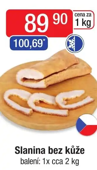 Qanto Slanina bez kůže nabídka