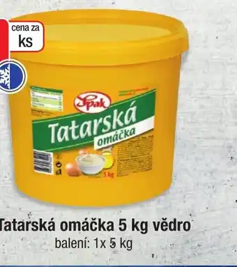 Qanto Tatarská omáčka 5 kg vědro nabídka