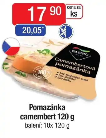 Qanto Pomazánka camembert 120 g nabídka