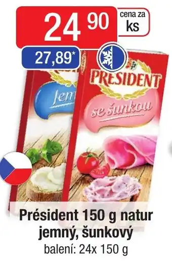 Qanto Président 150 g natur jemný, šunkový nabídka