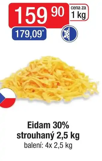 Qanto Eidam 30% strouhaný 2,5 kg nabídka