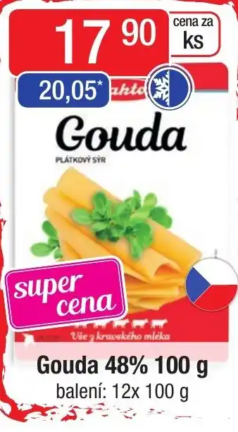 Qanto Gouda 48% 100 g nabídka