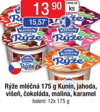 Qanto Rýže mléčná 175 g Kunín, jahoda, višeň, čokoláda, malina, karamel nabídka