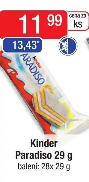 Qanto Kinder Paradiso 29 g nabídka