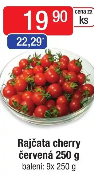 Qanto Rajčata cherry červená 250 g nabídka
