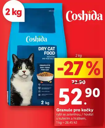 Lidl Granule pro kočky nabídka