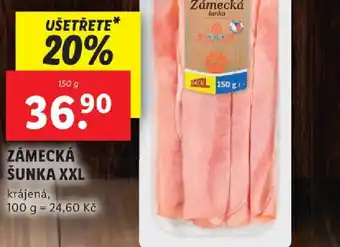 Lidl ZÁMECKÁ ŠUNKA XXL nabídka