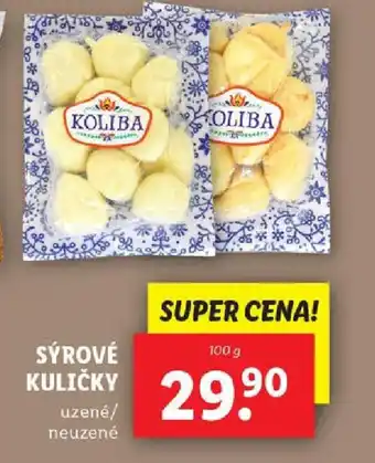 Lidl SÝROVÉ KULIČKY nabídka