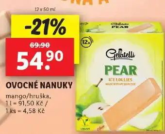 Lidl OVOCNÉ NANUKY nabídka