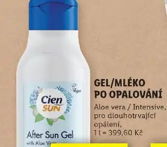 Lidl GEL/MLÉKO PO OPALOVÁNÍ nabídka