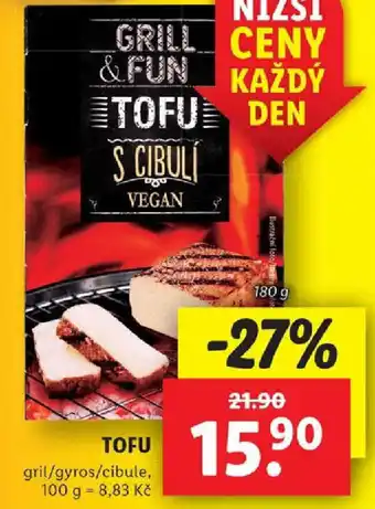 Lidl TOFU nabídka
