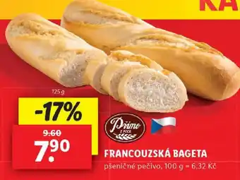 Lidl FRANCOUZSKÁ BAGETA nabídka