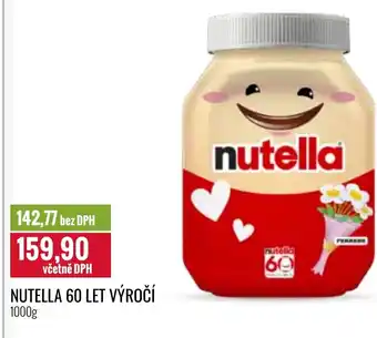 Ratio NUTELLA 60 LET VÝROČÍ nabídka