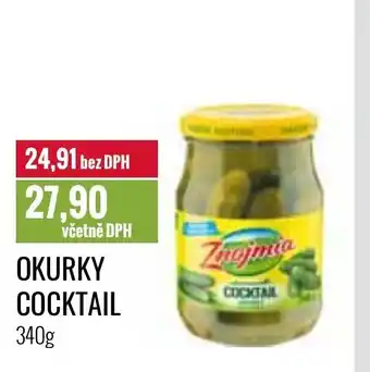 Ratio OKURKY COCKTAIL nabídka